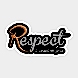 Respect Sticker